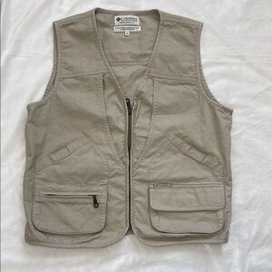Columbia Khaki Utility Vest
